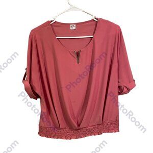 Women's Top, Spring & Summer, XL, Pink, Preloved in Good condition